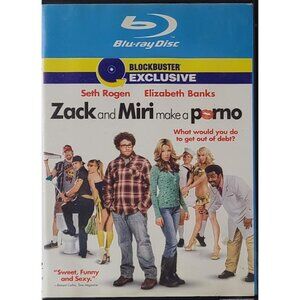Zack and Miri Make a Porno (2008) Blu-ray Blockbuster Exclusive 2009 Seth Rogen